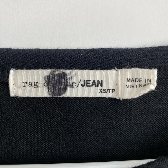 NWOT Rag & Bone Cold Shoulder Long Sleeve Top XS - Picture 3 of 6